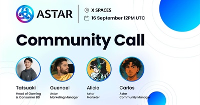 Astar to Host Community Call on September 16th