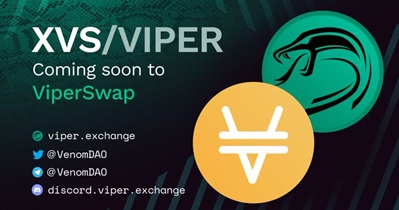New XVS / VIPER Trading Pair on ViperSwap