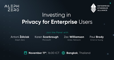 Aleph Zero to Participate in Enterprise Ethereum Alliance Day in Bangkok on November 11th
