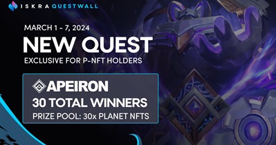 ISKRA Token to Hold Apeiron Collaboration Quest