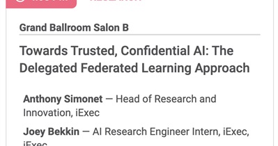iExec RLC to Participate in Confidential Computing Summit in San Francisco on June 6th