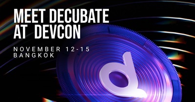Decubate to Participate in Devcon in Bangkok on November 12th