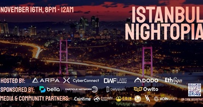 ARPA to Host Meetup in Istanbul on November 16th