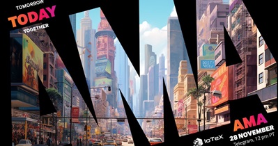 IoTeX to Hold AMA on Telegram on November 28th