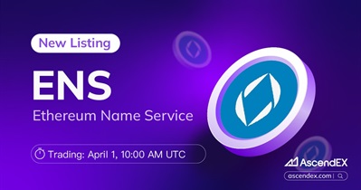 Ethereum Name Service to Be Listed on AscendEX