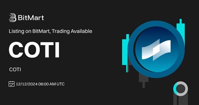 COTI to Be Listed on BitMart