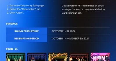 ISKRA Token to Finish Mission Card Round 21 Redemption on November 30th