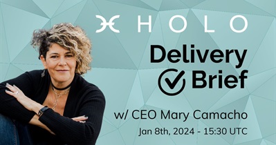 Holo to Hold Live Stream on YouTube on January 8th