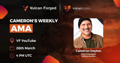 Vulcan Forged to Hold Live Stream on YouTube on March 26th