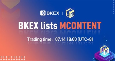 Listing on BKEX