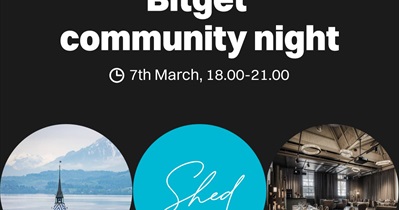 Bitget Token to Host Meetup in Zug on March 7th