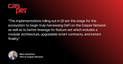 Casper Network to Launch Casper v.2.0 on May 6th