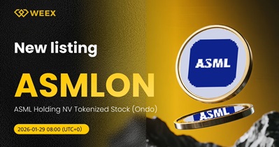 ASML Holding NV (Ondo Tokenized Stock) to Be Listed on WEEX