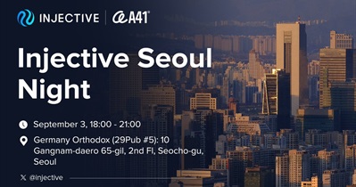 Injective Protocol to Host Meetup in Seoul on September 3rd