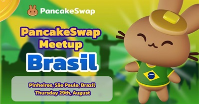 PancakeSwap to Host Meetup in Sao Paulo on August 29th