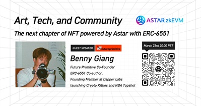 Astar to Hold Live Stream on YouTube on March 24th