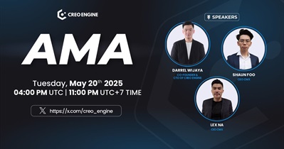 Creo Engine to Hold AMA on X on May 20th