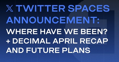 Decimal to Hold AMA on X on May 1st