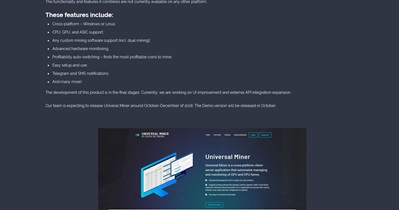 Universal Miner Release