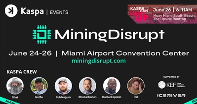 Kaspa to Participate in Mining Disrupt Conference in Miami on June 24th