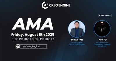 Creo Engine to Hold AMA on X on August 8th