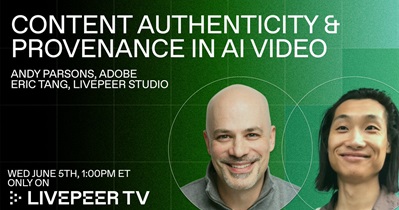 Livepeer to Hold Live Stream on Livepeer TV on June 5th