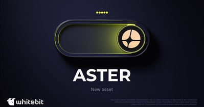 Aster to Be Listed on WhiteBIT