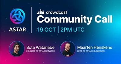 Astar to Host Community Call on October 19th