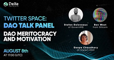 DeXe to Host Twitter AMA on August 8th