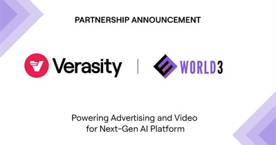 Verasity Partners With WORLD3