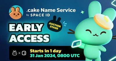 PancakeSwap to Open .cake Name Service Early Access on January 31st