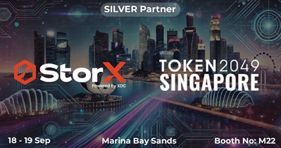 StorX to Participate in TOKEN2049 in Singapore on September 18th