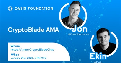 AMA on CryptoBlade Telegram