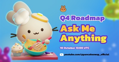 PancakeSwap to Hold AMA on YouTube on October 10th