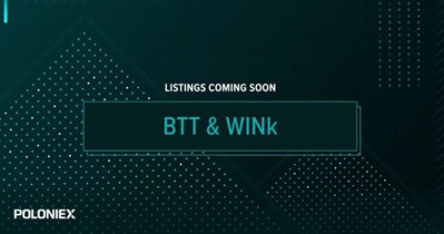New BTT / WIN Trading Pair on Poloniex
