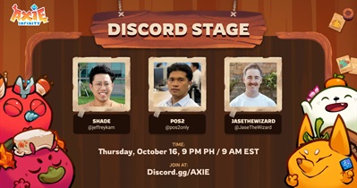 Axie Infinity to Hold AMA on Discord on October 16th