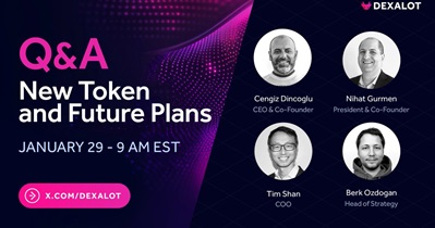 Dexalot to Hold AMA on X on January 29th