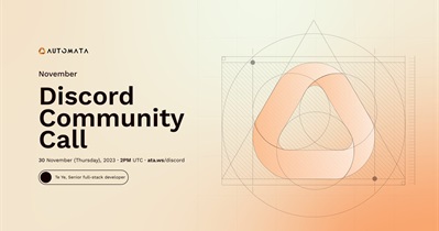 Automata to Host Community Call on November 30th