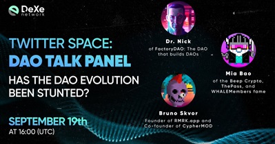 DeXe to Hold AMA on X on September 19th