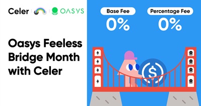 Celer Network to Host Oasys Feeless Bridge Month
