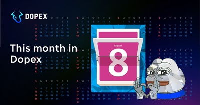 Dopex Releases Monthly Report for August