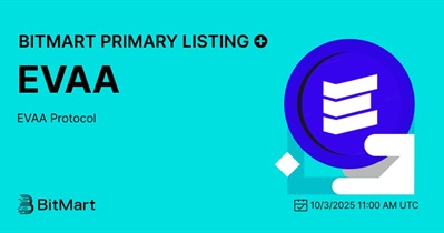 EVAA Protocol to Be Listed on BitMart on October 3rd