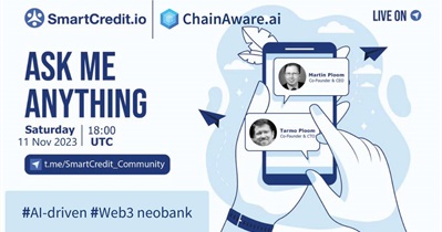 SmartCredit Token to Hold AMA on Telegram on November 11th