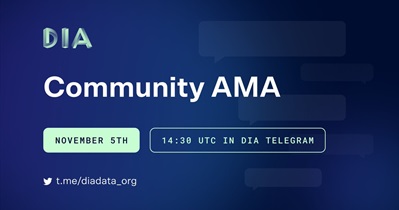 DIA to Hold AMA on Telegram on November 5th