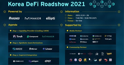DeFi Roadshow 2021, South Korea