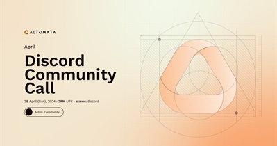 Automata to Host Community Call on April 28th