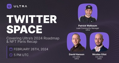 Ultra to Hold AMA on X on February 26th