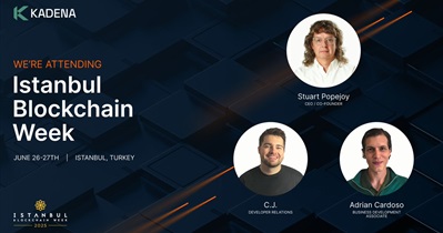 Kadena to Participate in Istanbul Blockchain Week in Istanbul on June 26th