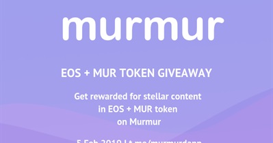 EOS + MUR Token Giveaway