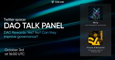 DeXe to Hold AMA on X on October 3rd